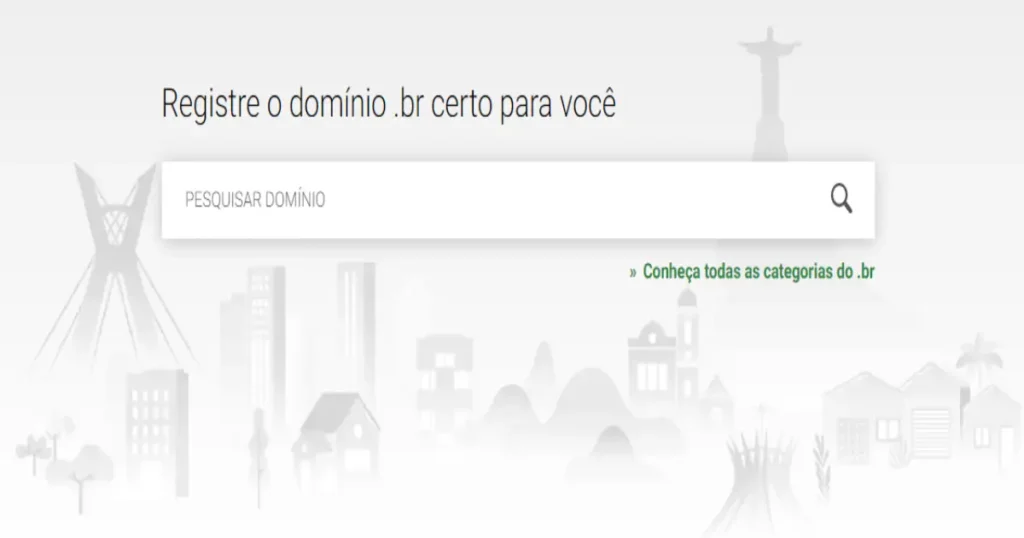 nome do domínio