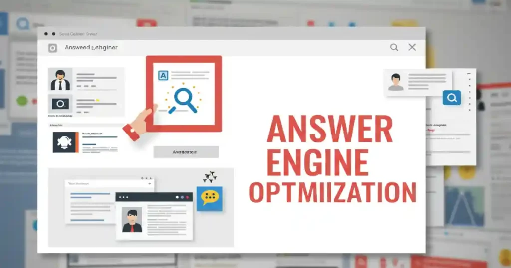 answer engine optimization - AEO