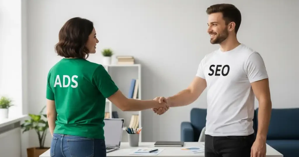 SEO Substitui o Marketing Pago - sinergia entreo SEO e Marketing Pago