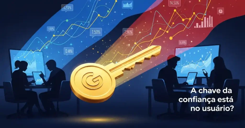 comportamento do usuário - google site confiável - a chave da confiança está no usuário