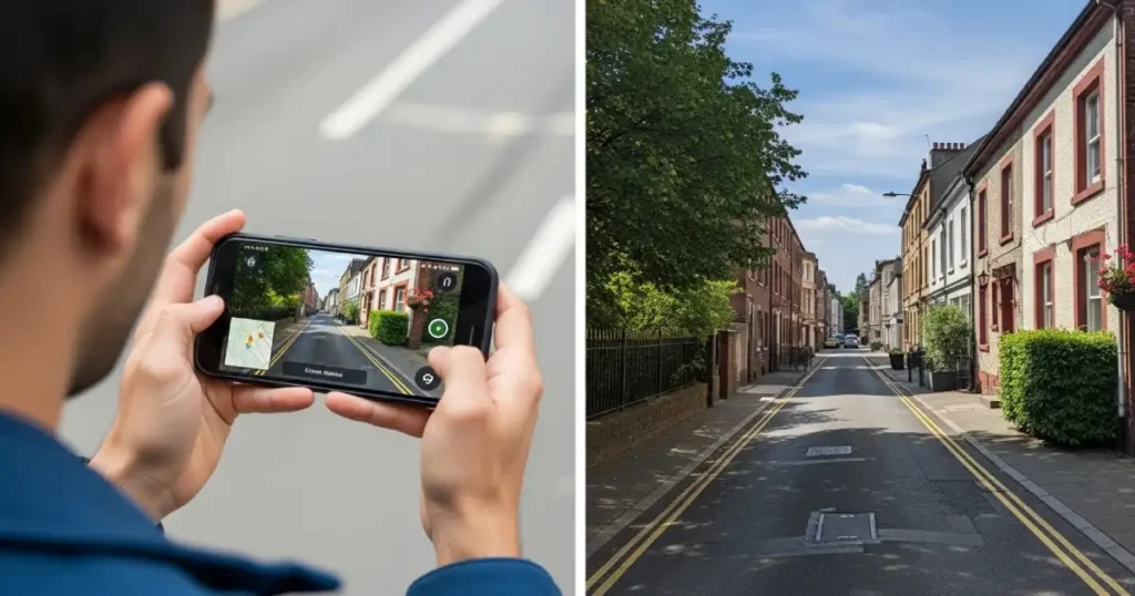 google maps - google street view