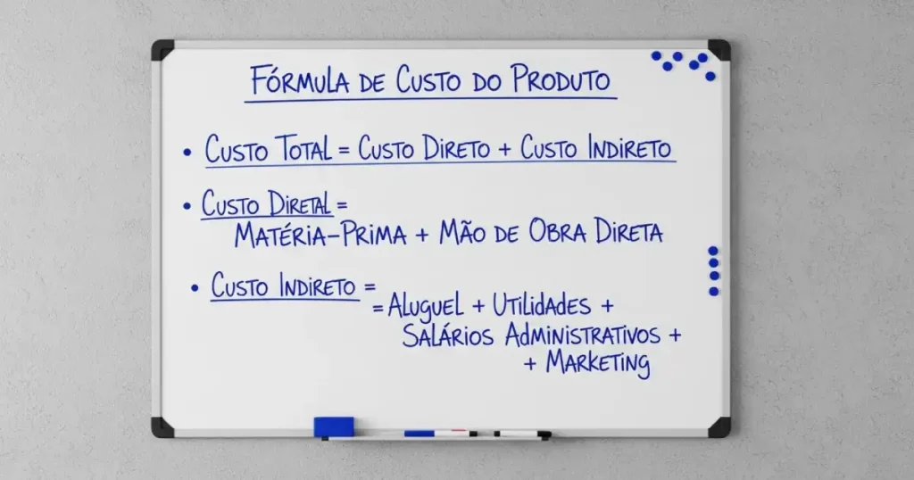 Como Calcular o Custo de um Produto - fórmula para o calculo do custo do produto