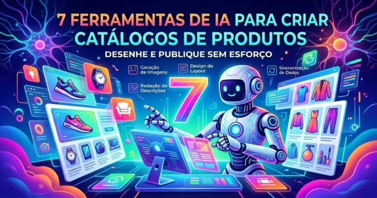 7 ferramentas de IA para cria catálogo de produto