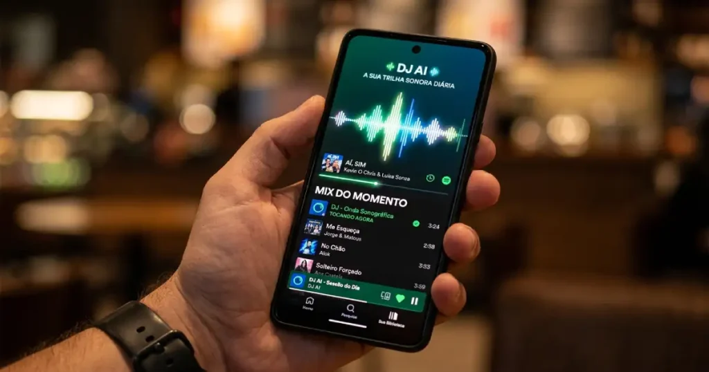 O que é o DJ com Inteligência Artificial do Spotify