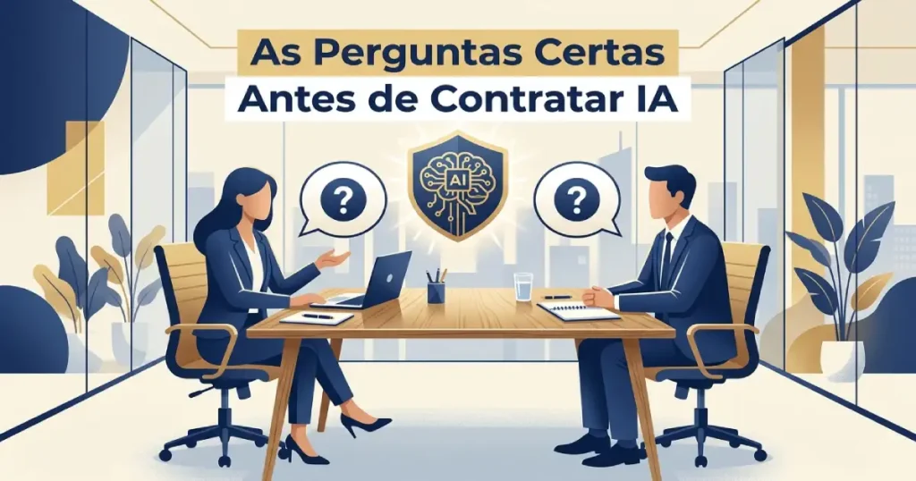 Perguntas para Fornecedores de IA