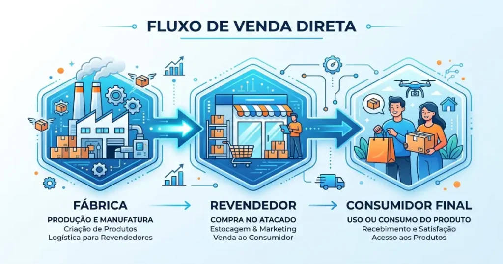 Venda Direta - Fluxo da Venda Direta