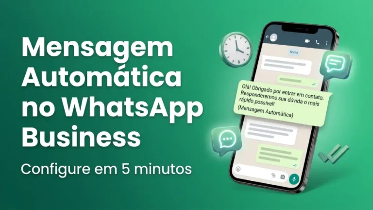 Mensagem Automática no WhatsApp Business