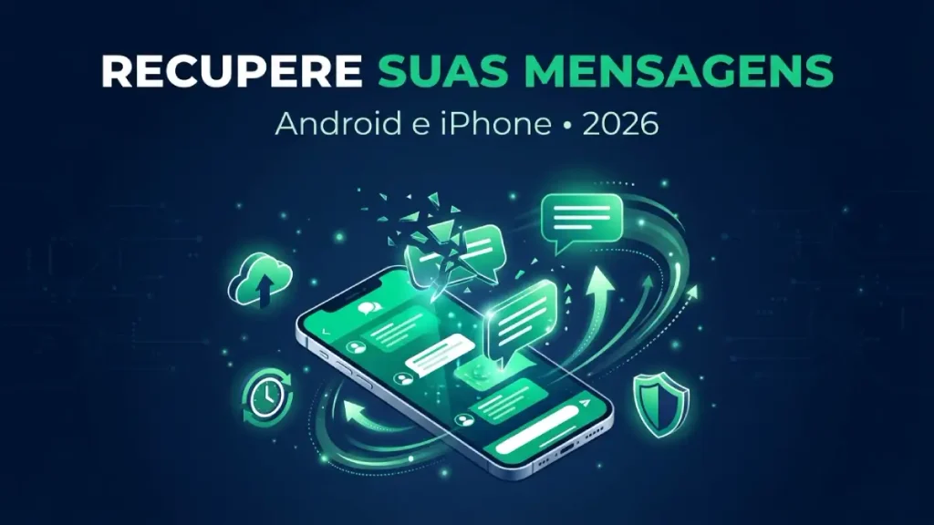 Como Recuperar Mensagens Apagadas do WhatsApp Android e Iphone